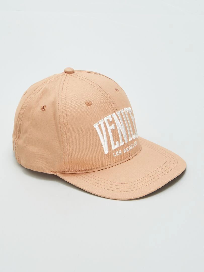 Casquette à visière plate imprimée Camel