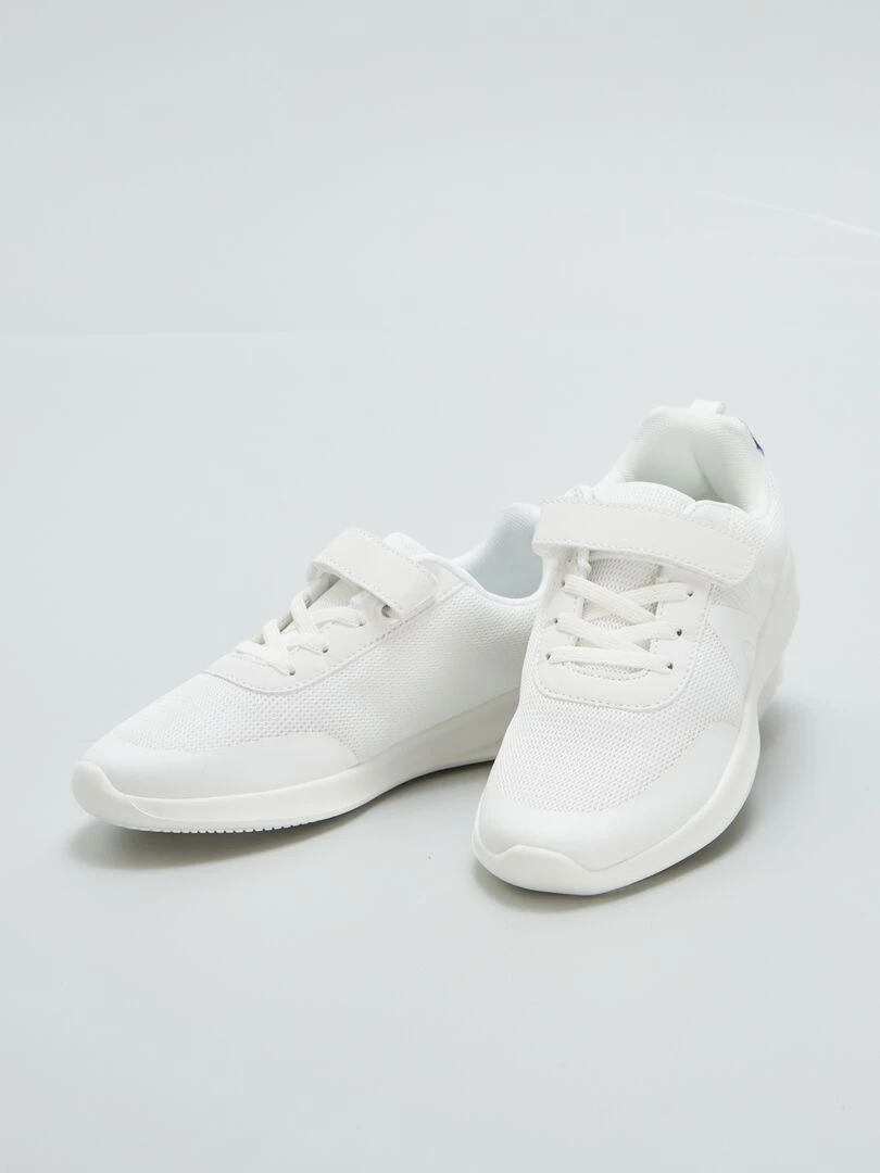 Baskets basses running   Blanc