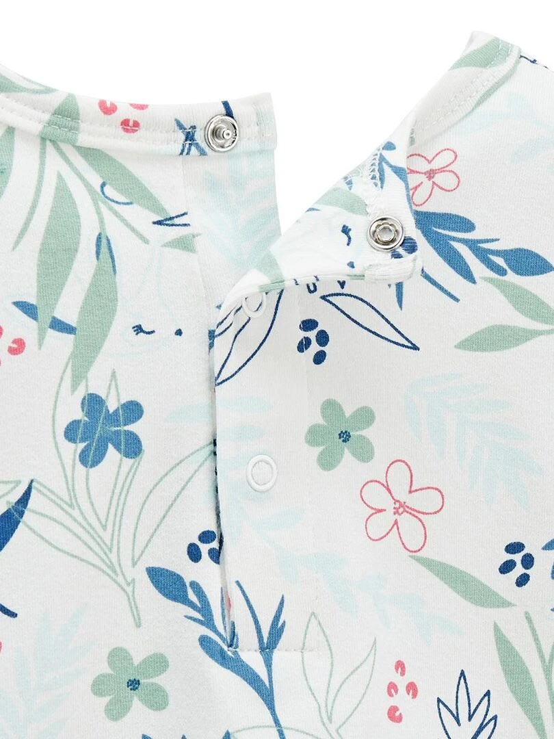 T shirt bébé Dahlia   Ecru