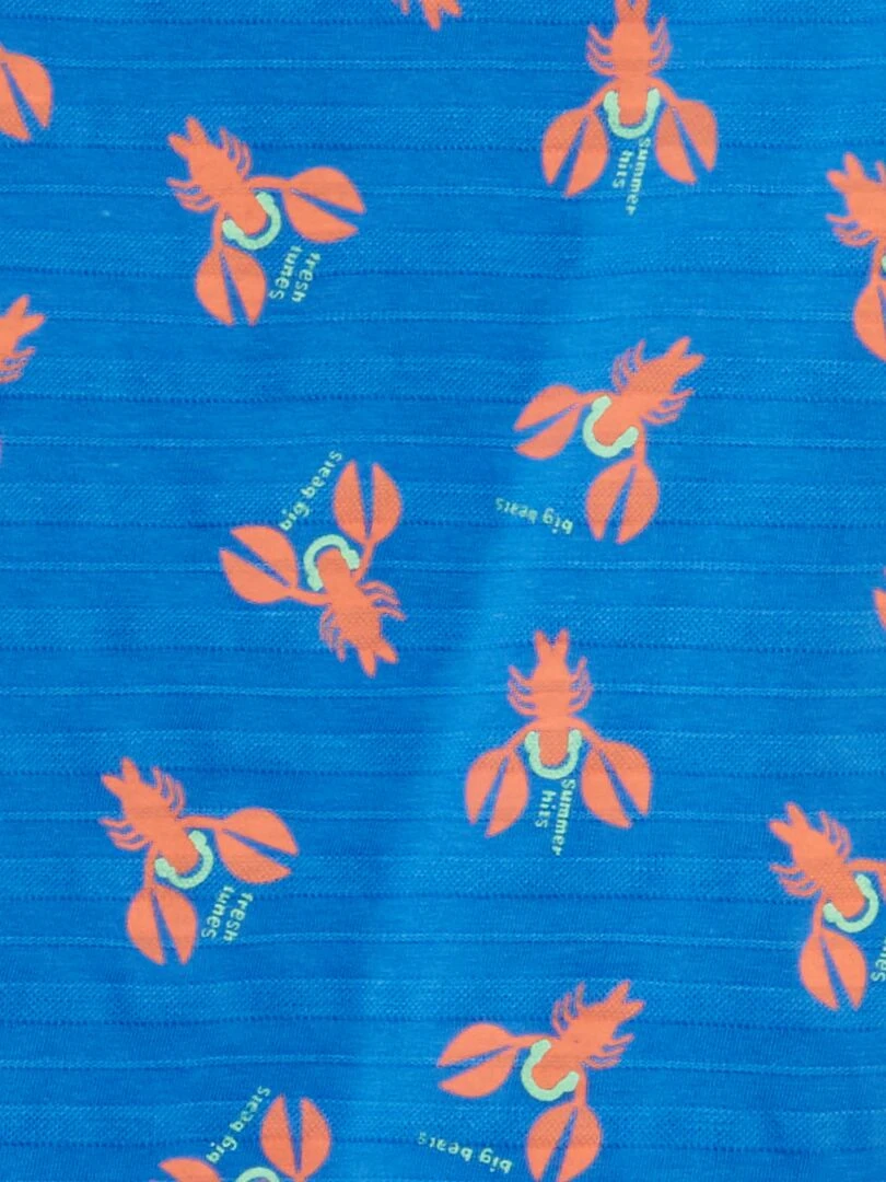Débardeur imprimé Bleu lobs
