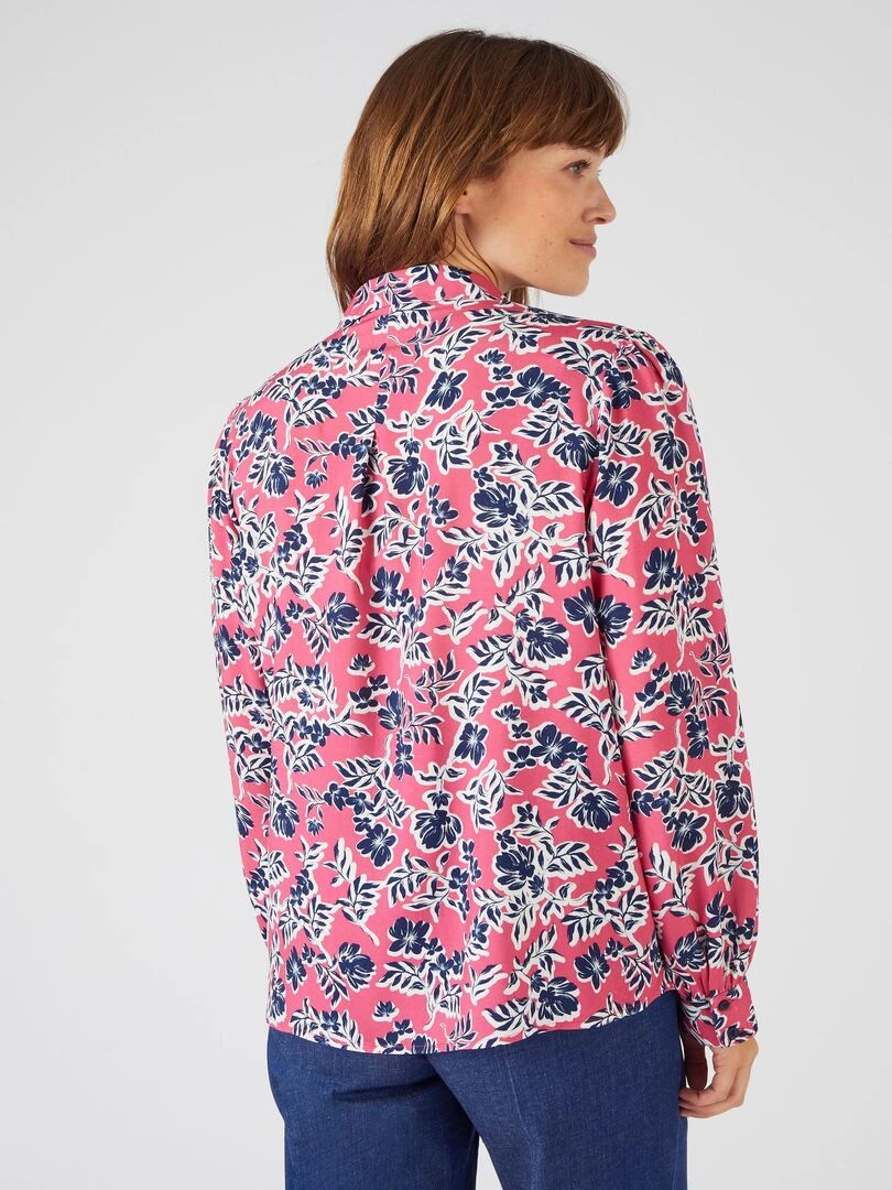 Chemisier *fibres pure viscose Lenzing(TM) EcoVero(TM).   Damart   Rose