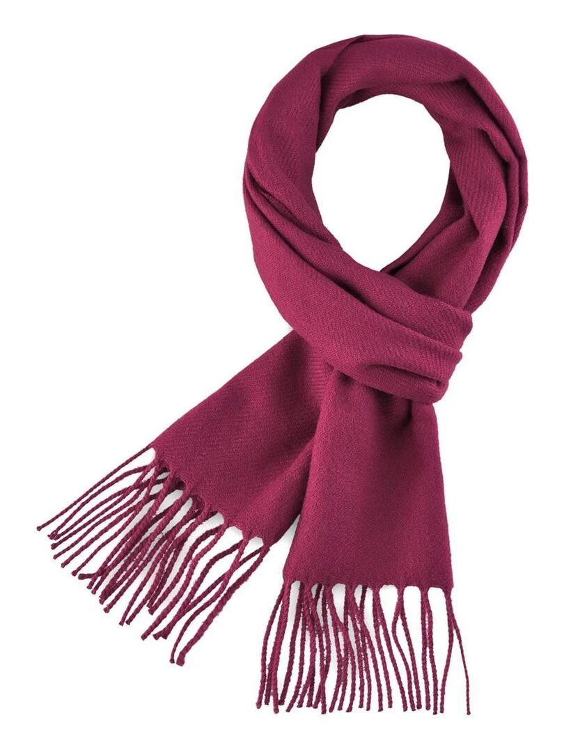 Echarpe Fely   Fabriqué en France   Violet clair