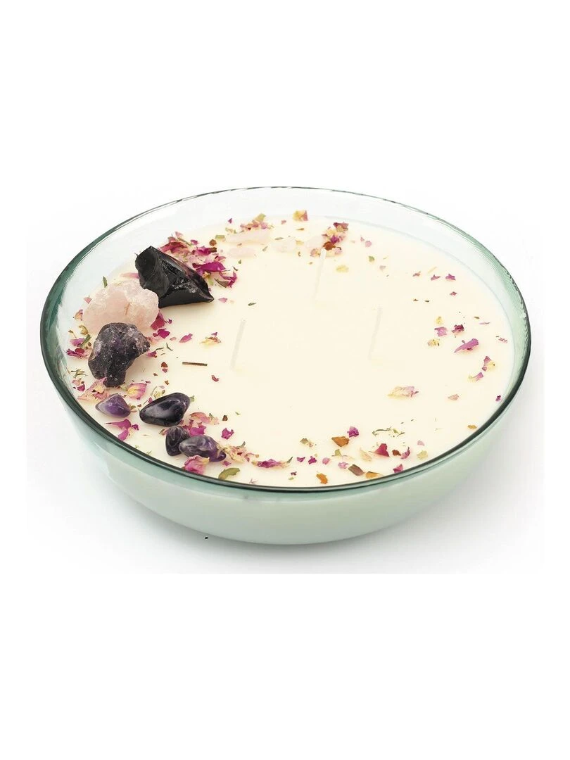 Bougie lithothérapie à faire soi même   N/A