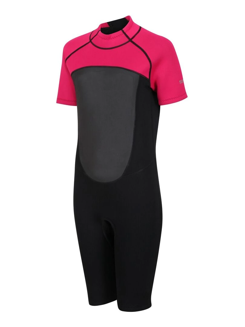 Regatta   Combinaison de plongée SHORTY   Noir Rose