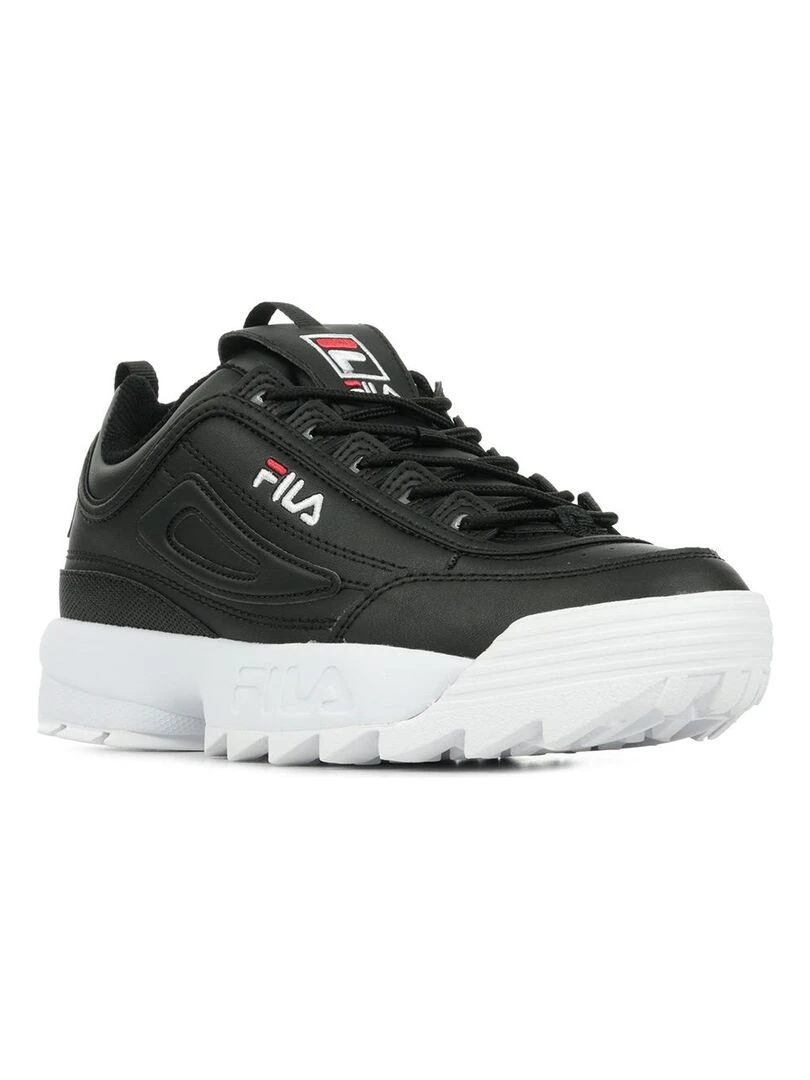Baskets Fila Disruptor Teens Noir Blanc