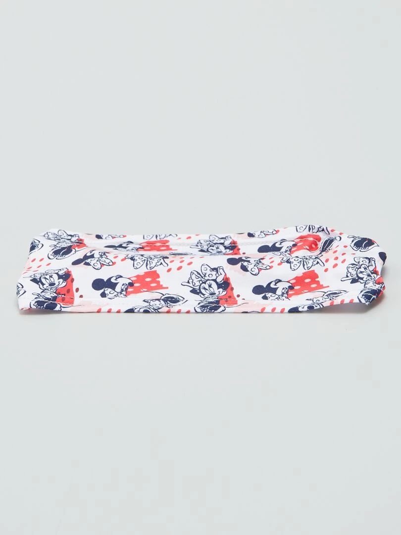 Bandeau d'été élastique 'Minnie' blanc