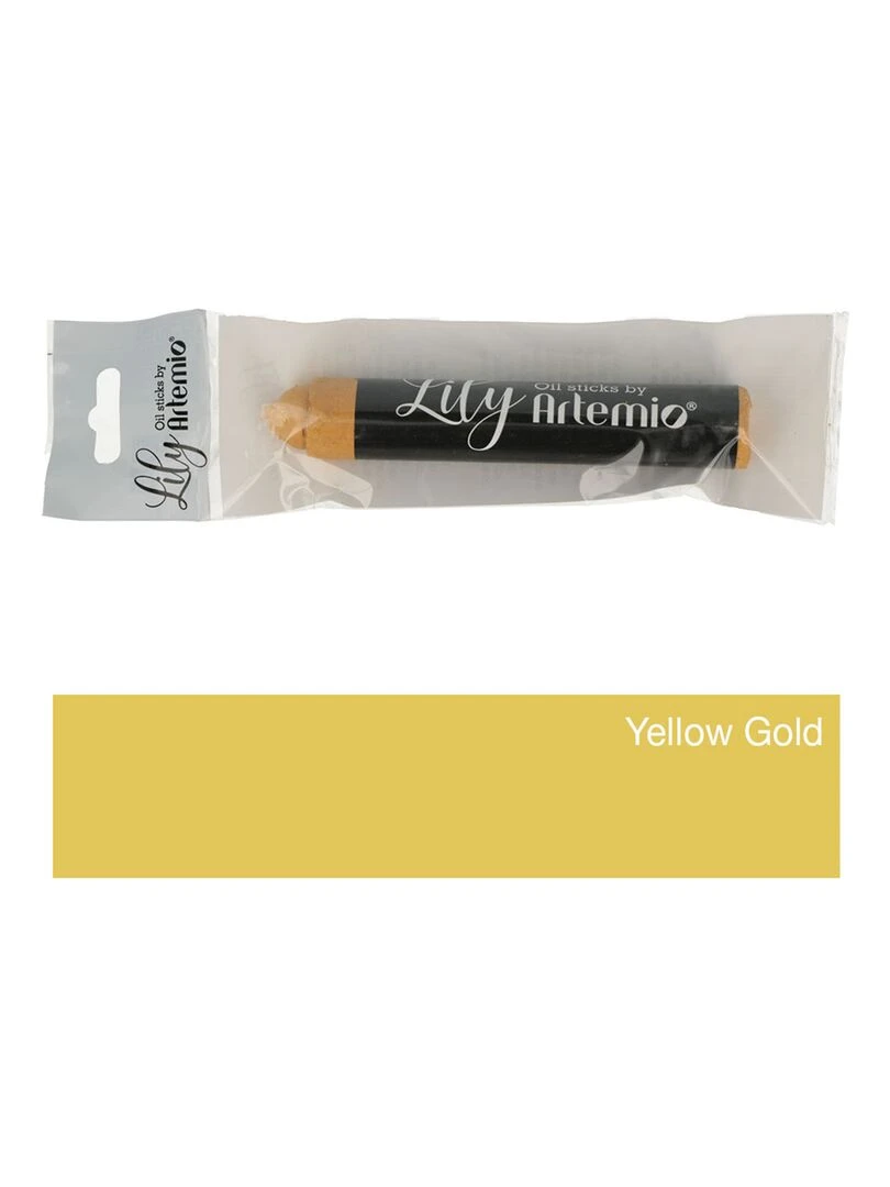 Pastel à l'huile   Jaune or   N/A