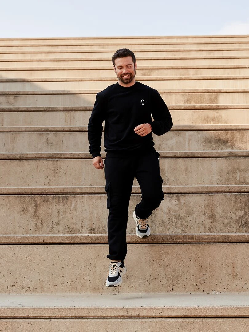 Pantalon de jogging avec poches Paris 2024 Noir