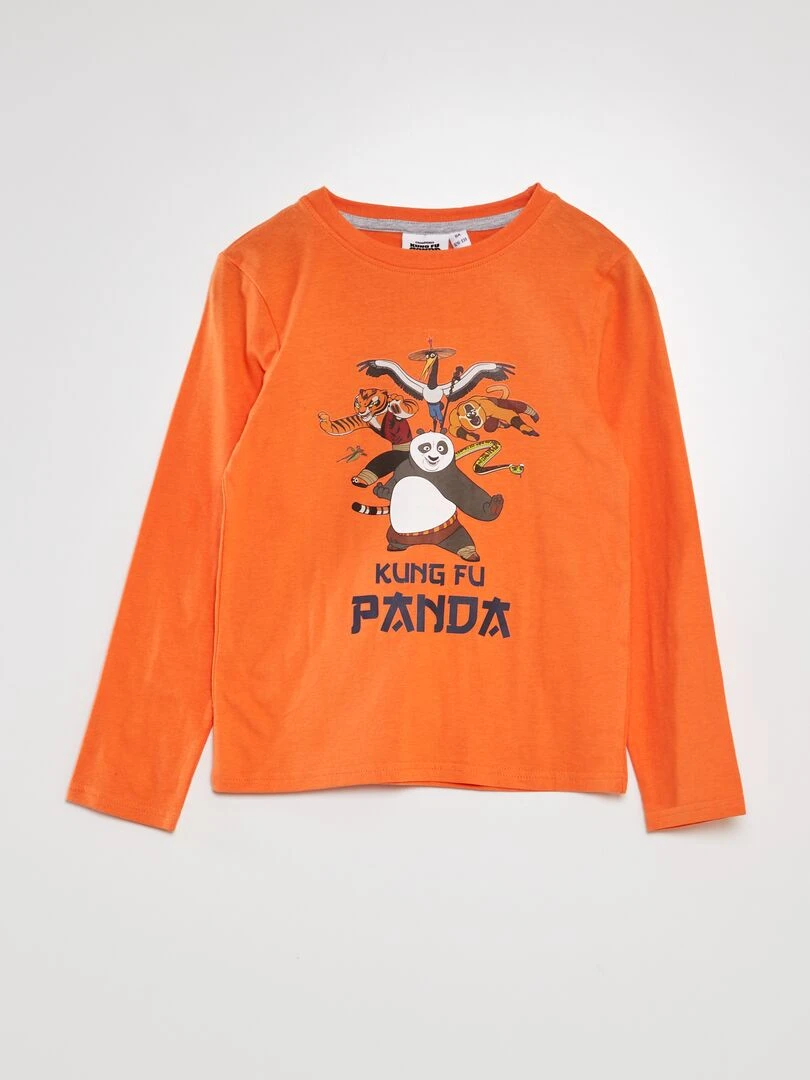 Ensemble pyjama 'Kung fu Panda' 'DreamWorks Animation'   2 pièces   Orange