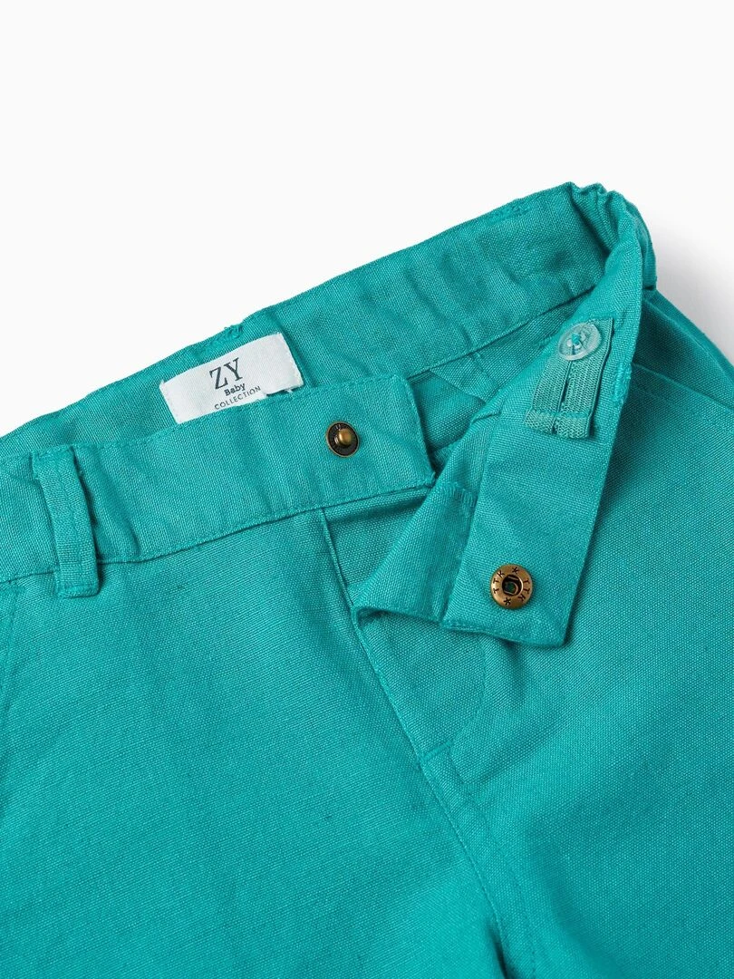 Shorts Chino pour Bébé Garçon  LETS PARTY   Vert