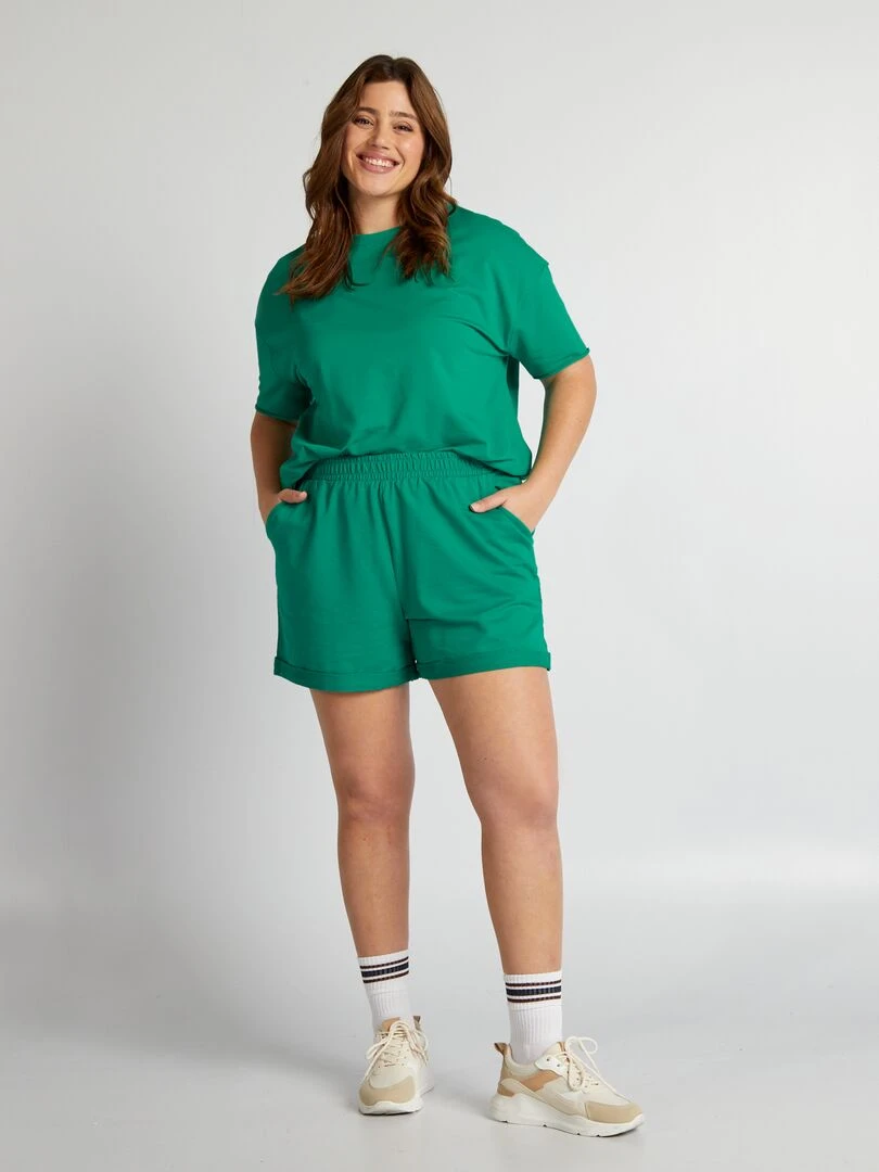 Short d'ensemble Vert