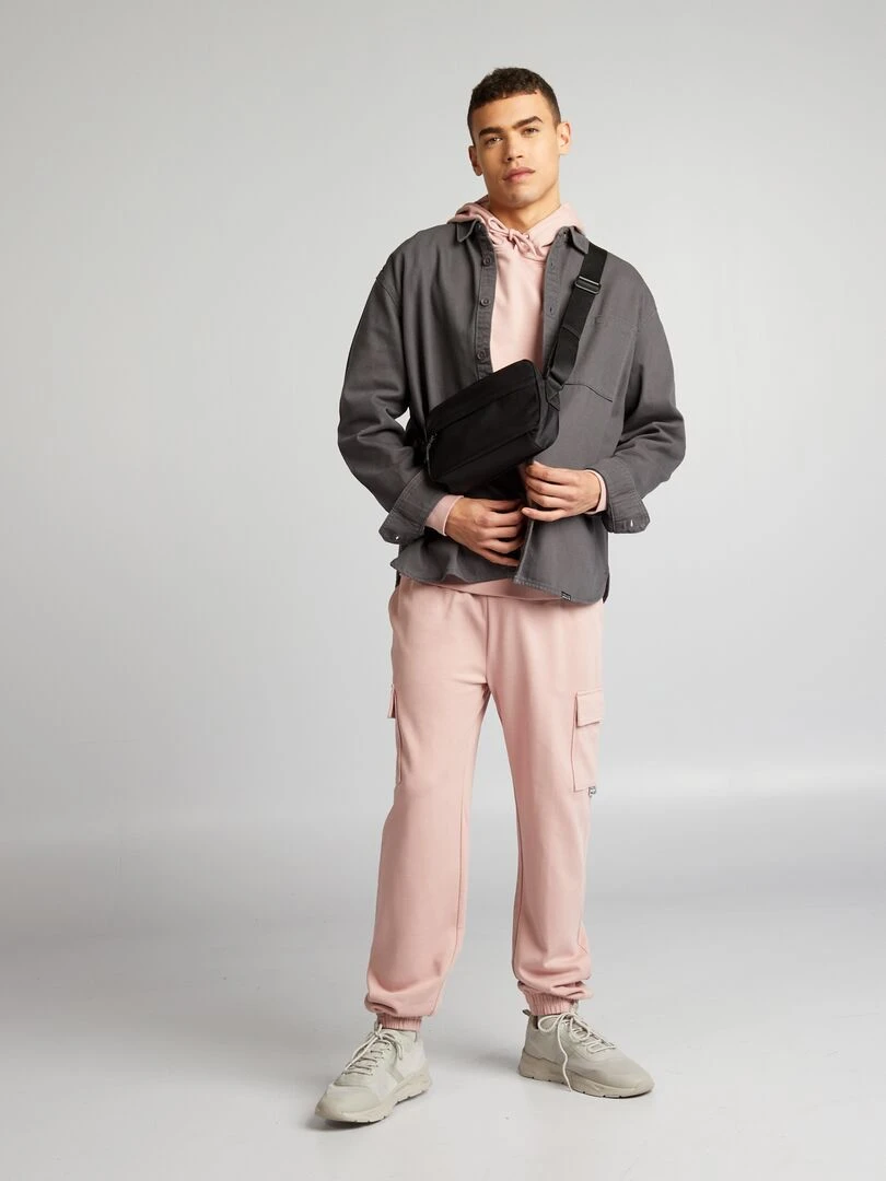 Sweat à capuche Rose