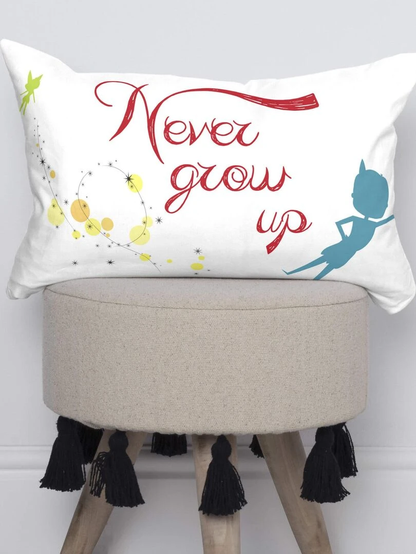 Housse de coussin Flying boy "Happyfriday"   Blanc