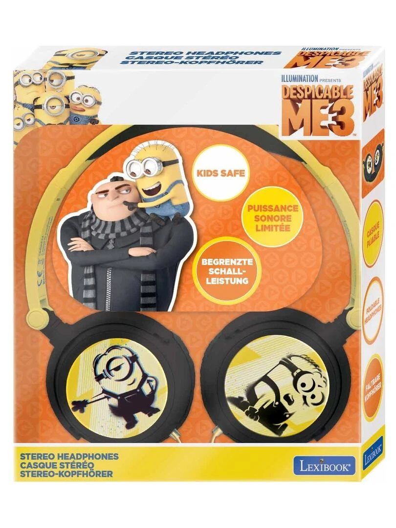 Casque Stéréo Filaire Pliable Les Minions   N/A