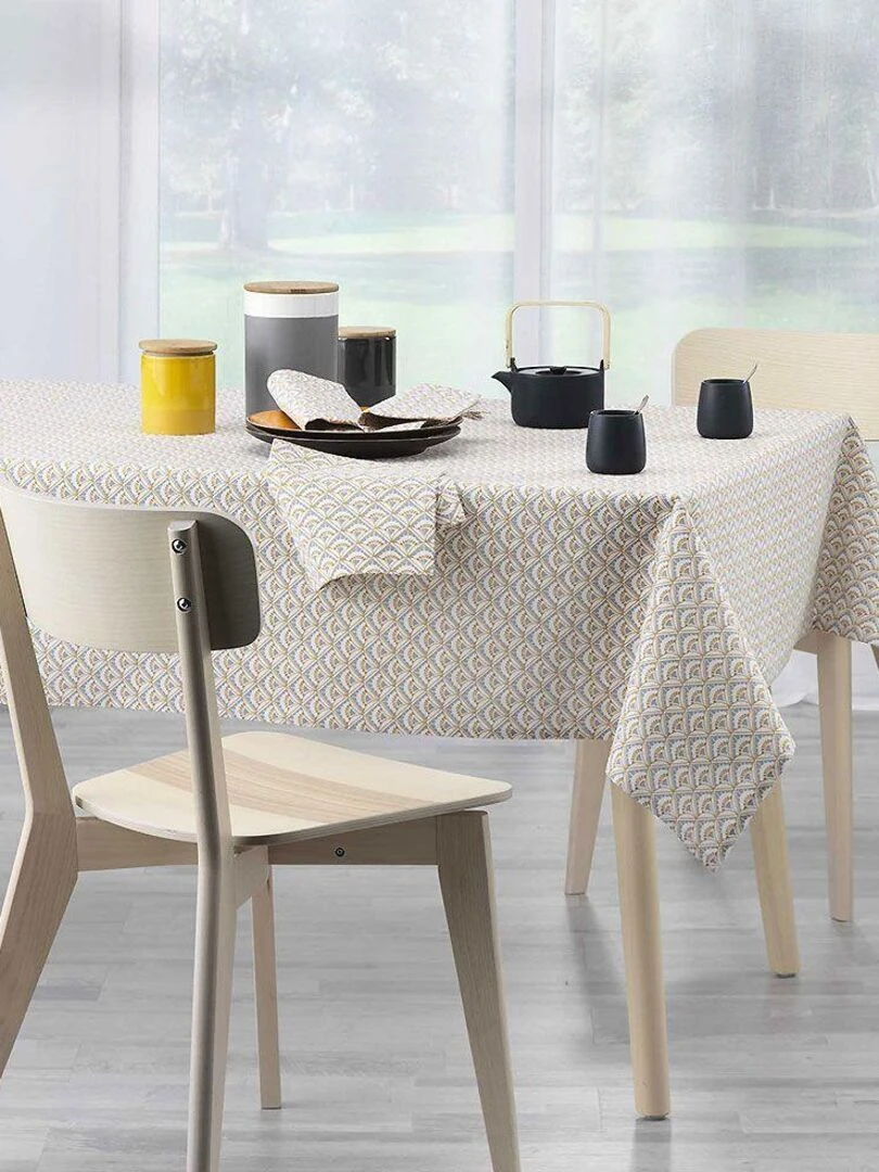 Nappe rectangulaire Meridienne Jaune