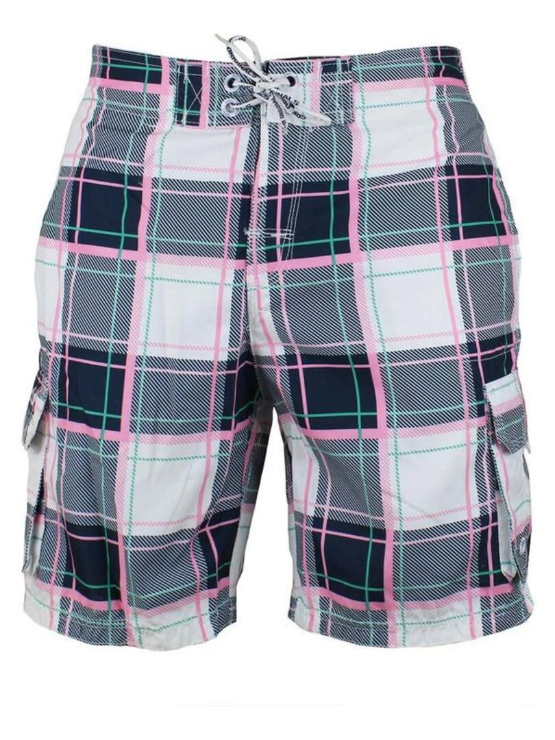 Bermuda de bain homme CLIF SRK Rose