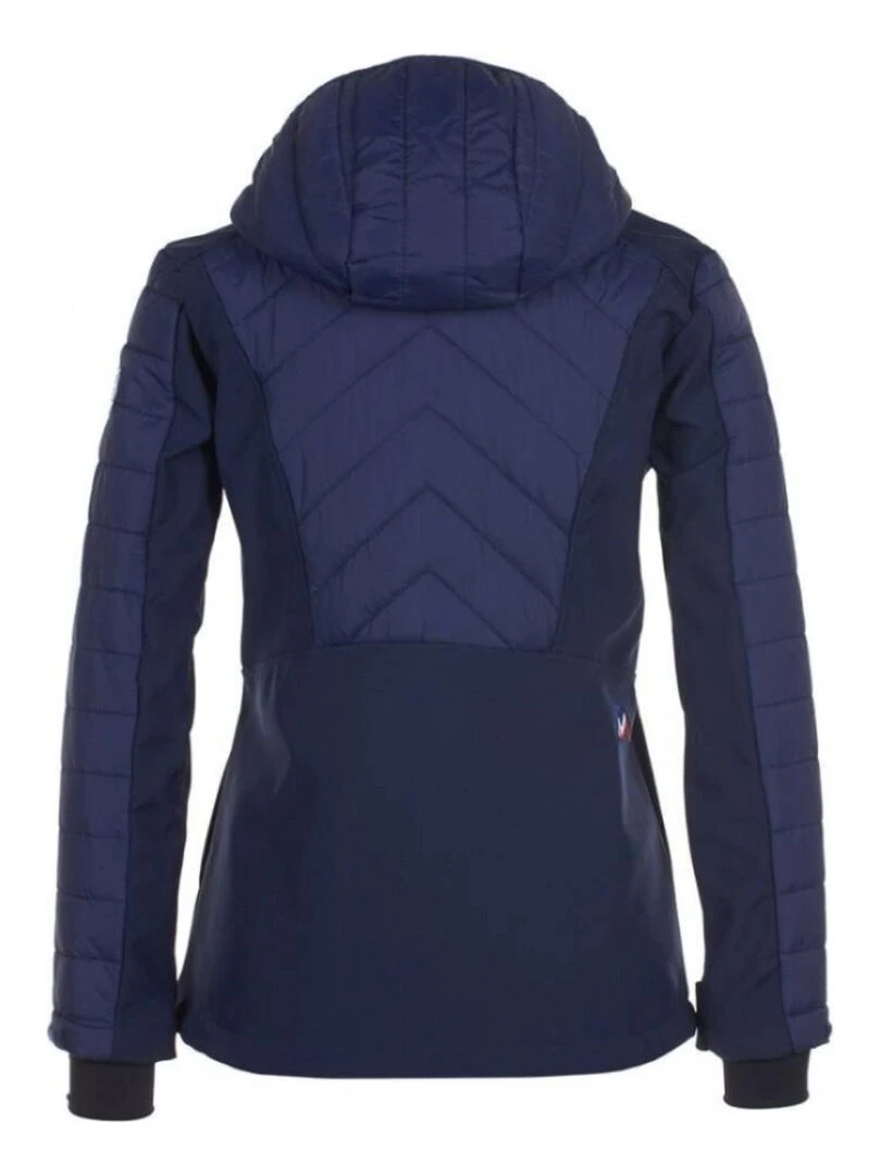 Blouson softshell femme ALENDER PEAK MOUNTAIN Bleu marine