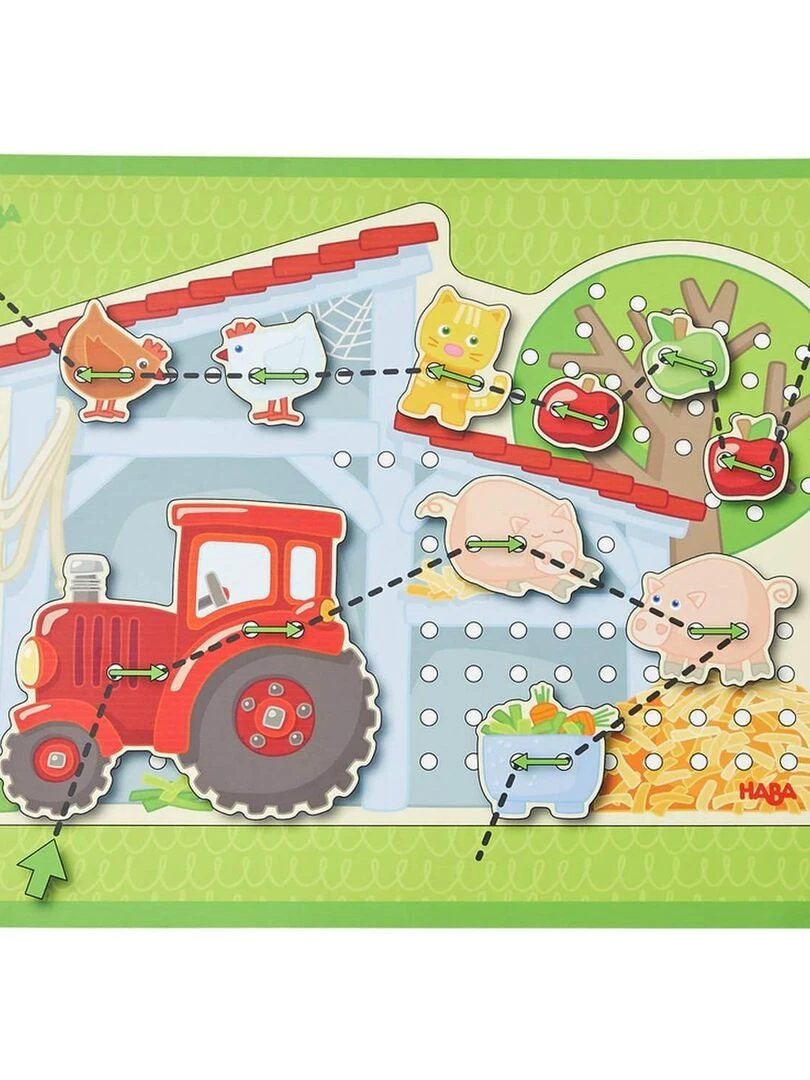 Jeu de laçage A la ferme   N/A