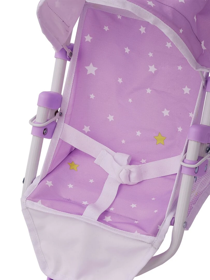 Poussette pour poupée poupon baigneur de 40 cm Le Monde d'Olivia OL 00006   N/A