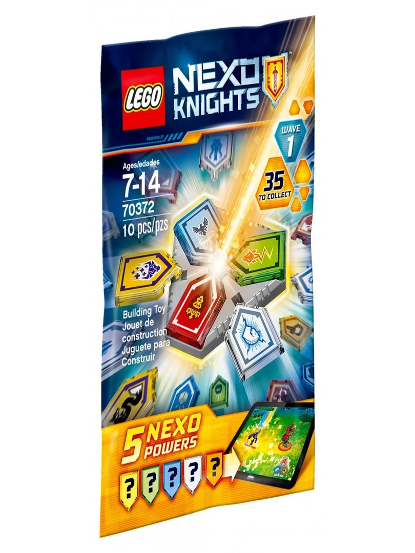 70372 Combo Nexo Pouvoirs Série 1 'lego®' Nexo Knights 0117 N/A