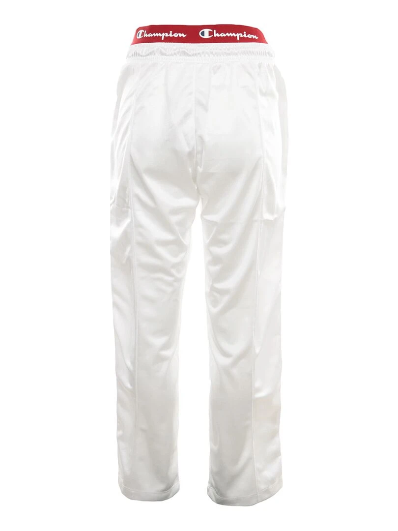 Pantalon sportswear Champion Straight Hem Pants Blanc Rouge