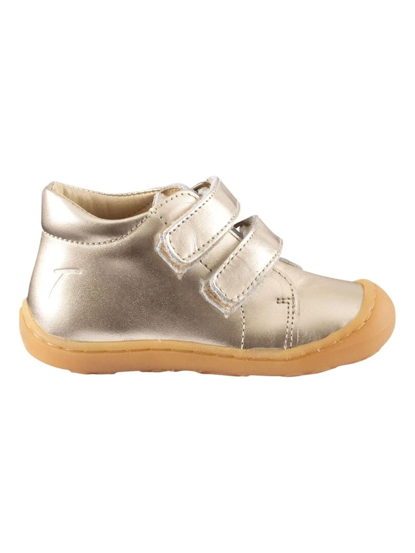 Chaussures premiers pas cuir Pumpy Doré/or