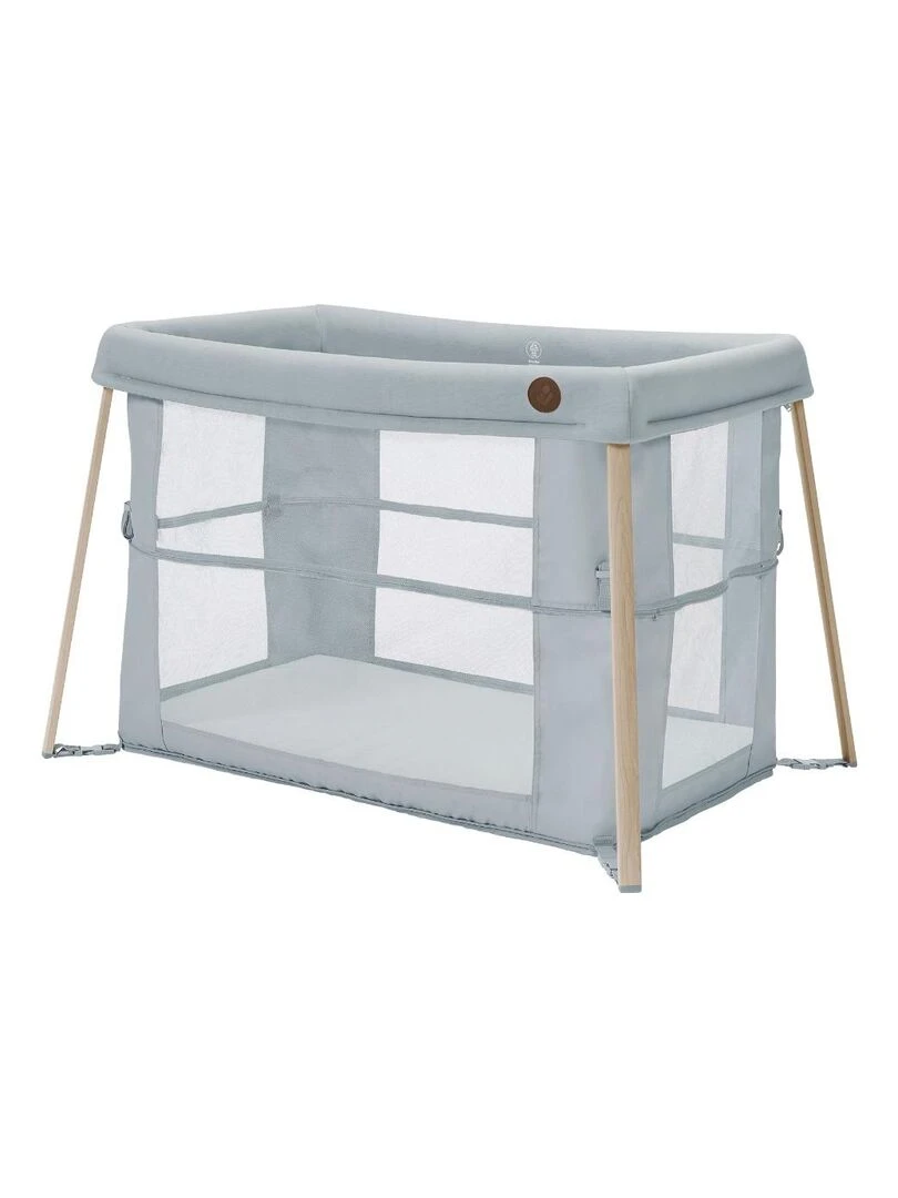 MAXI COSI IRIS ECO Lit de voyage 2 en 1 Compact De 0 à 3 ans Beyond Grey Argent