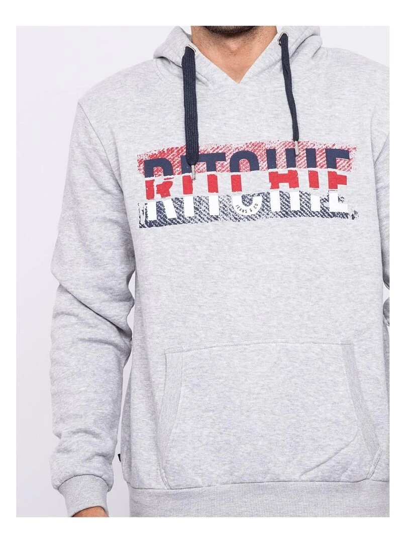 Sweat capuche WESKOF   Gris