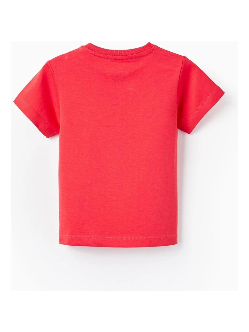 Pack 2 T shirts à manches courtes pour bébé garçon manches courtes MAXI NATURE Rouge