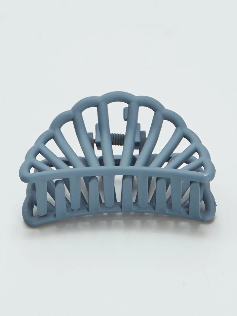 Pince crabe forme coquillage Gris