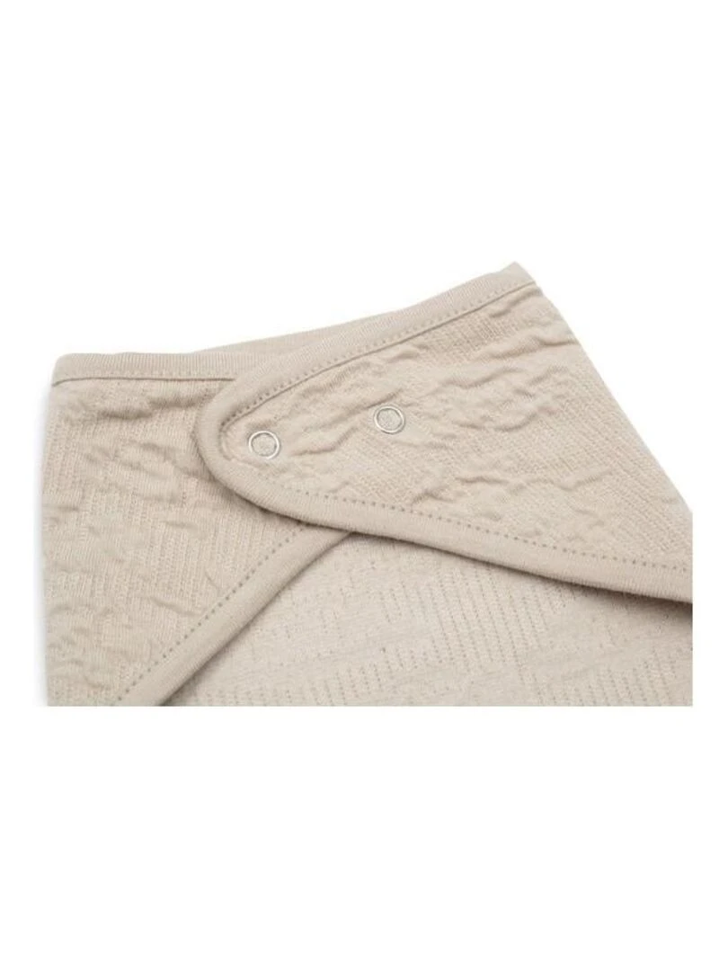 Bavoir Bandana Soft Waves Nougat (2pcs)   Jollein   Beige sable