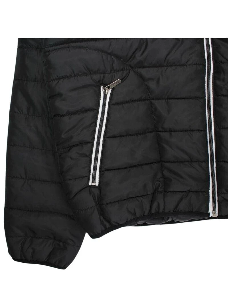 Nasa   Parka homme imprimé logo   Noir