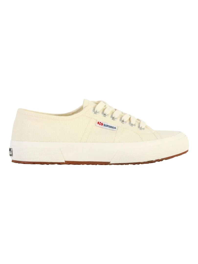 Basket Basse à Lacets Superga Cotu Classic Beige