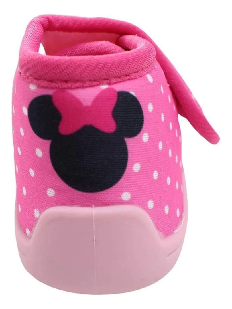 Disney   Chaussons fille imprimé Minnie   Rose