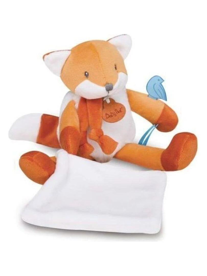 Doudou Babynat Renard Orange Pantin Roméo Orange