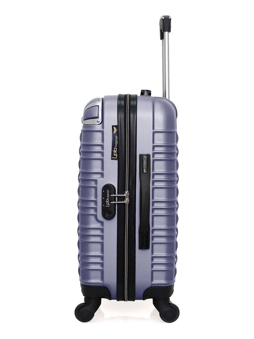 LPB LUGGAGE   VALISE CABINE ABS GIULIA 4 ROUES 55 CM   Violet