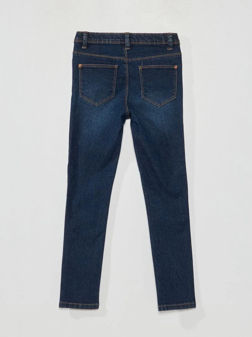 Jean super skinny Coupe + ajustée bleu foncé