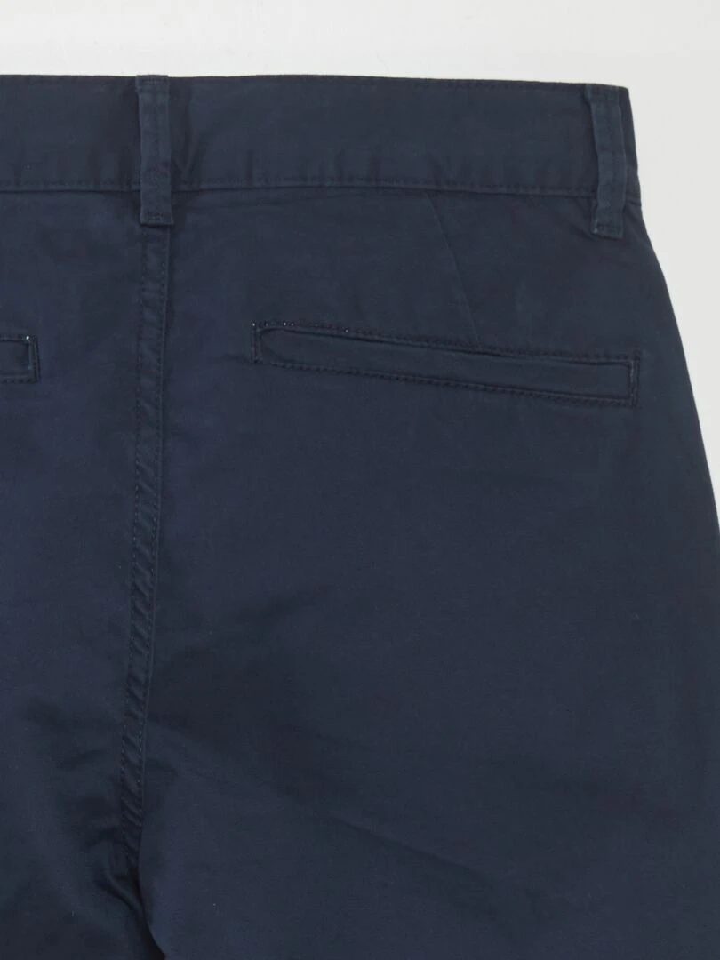 Chino skinny stretch   L32   bleu marine
