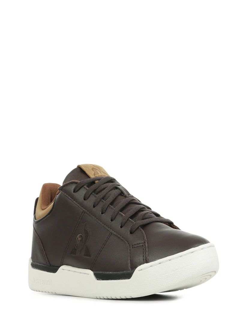 Baskets Le Coq Sportif Stadium Leather Mix Marron