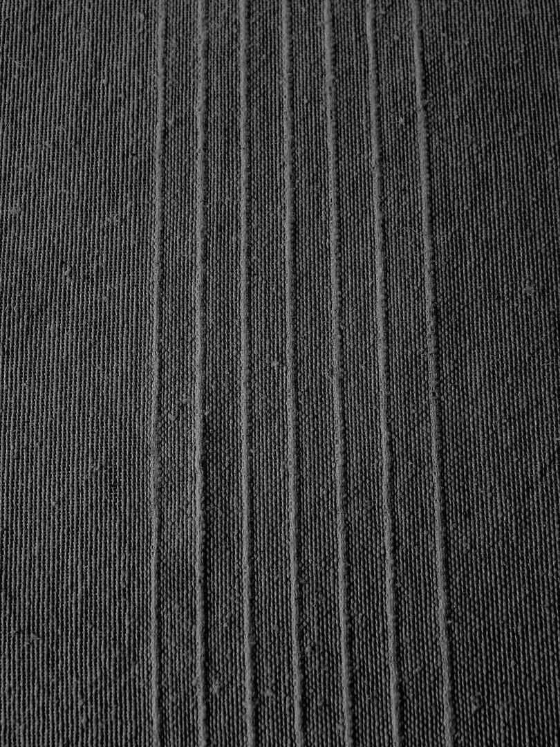 Nappe tendance en coton recyclé   gris anthracite
