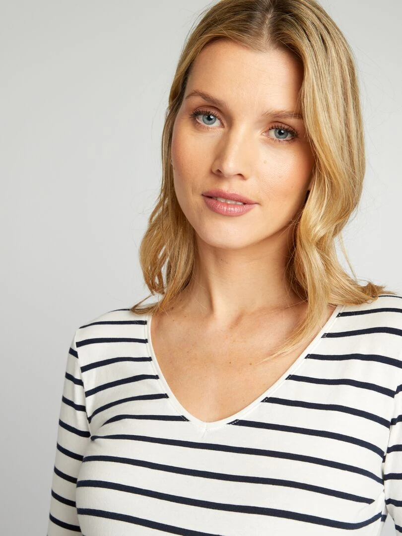 T shirt grossesse   Blanc