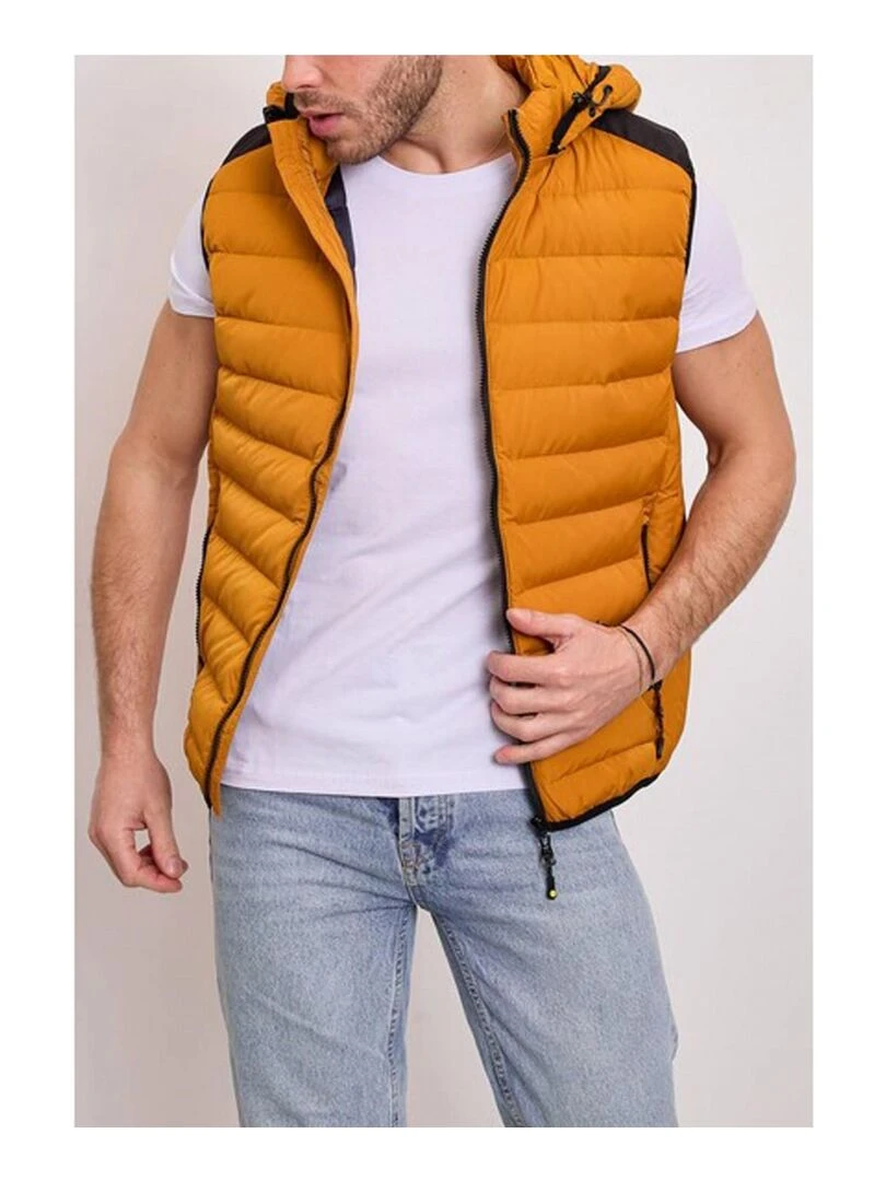 doudoune sans manches Kebello Jaune