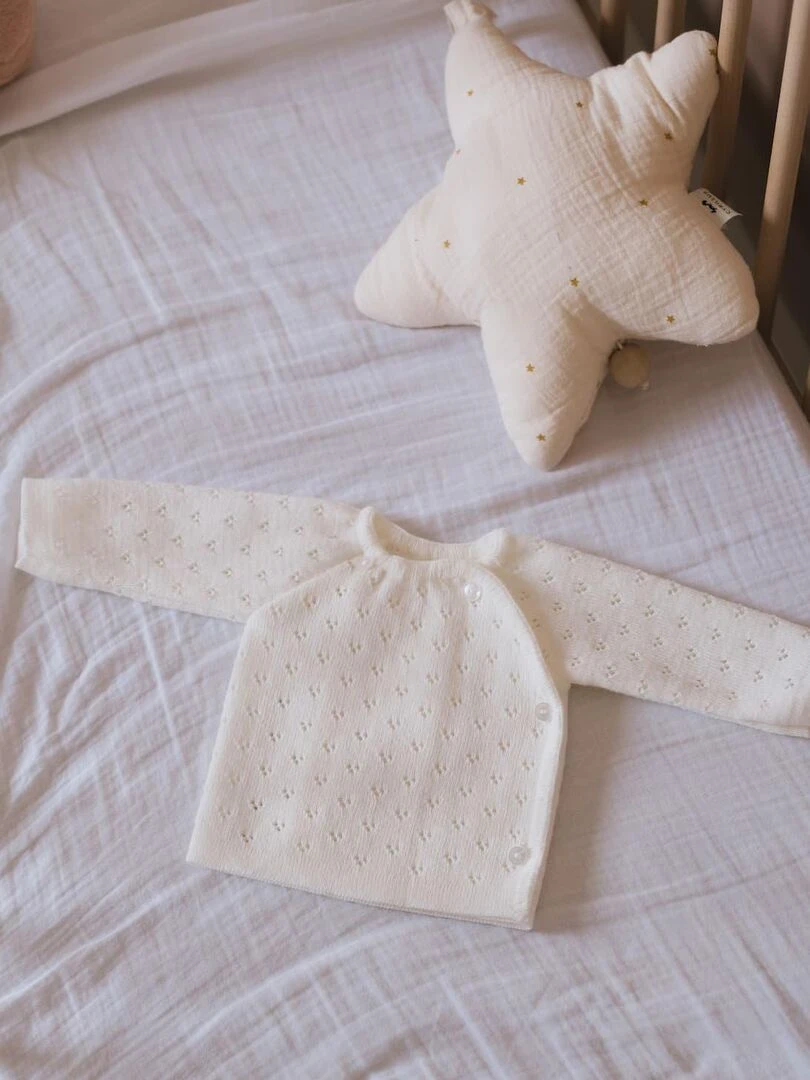 Brassière ajourée   Blanc cassé