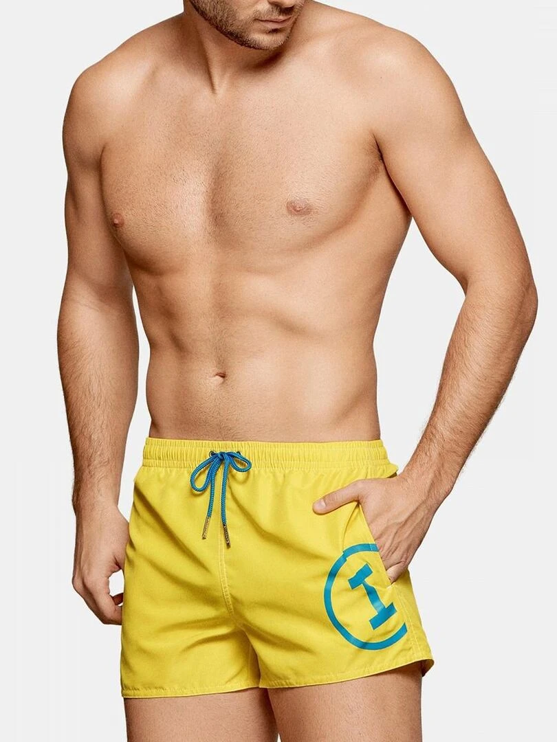Maillot de bain short court Tiwi Jaune