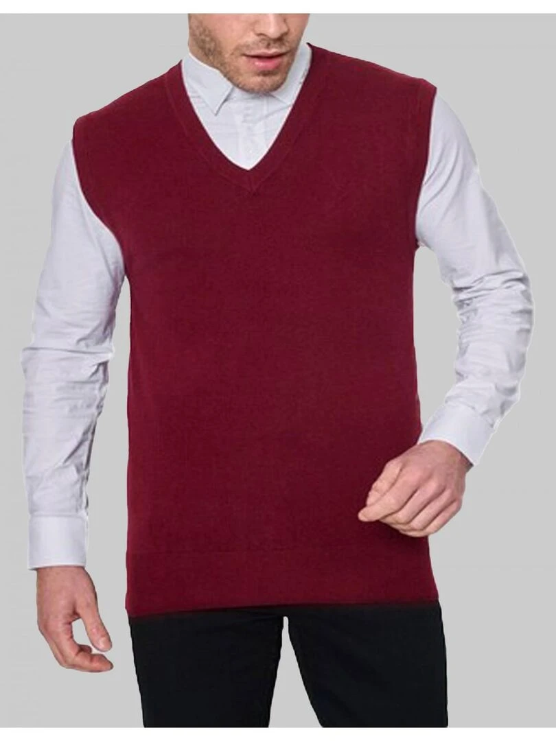 Pull debardeur Kebello Bordeaux