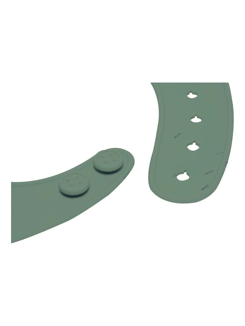 Bavoir bébé en silicone arrose   Vert