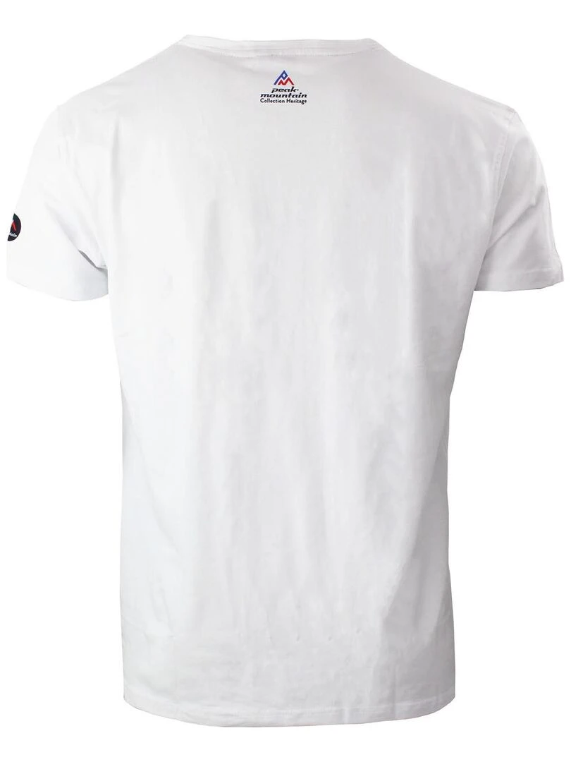 T shirt manches courtes homme CASA PEAK MOUNTAIN Blanc