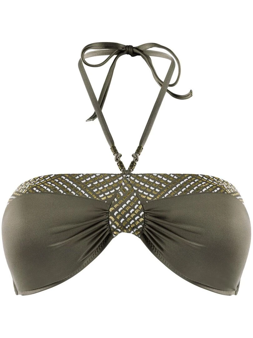 Haut de maillot bandeau JET SET Brigitte Bardot Bain Vert
