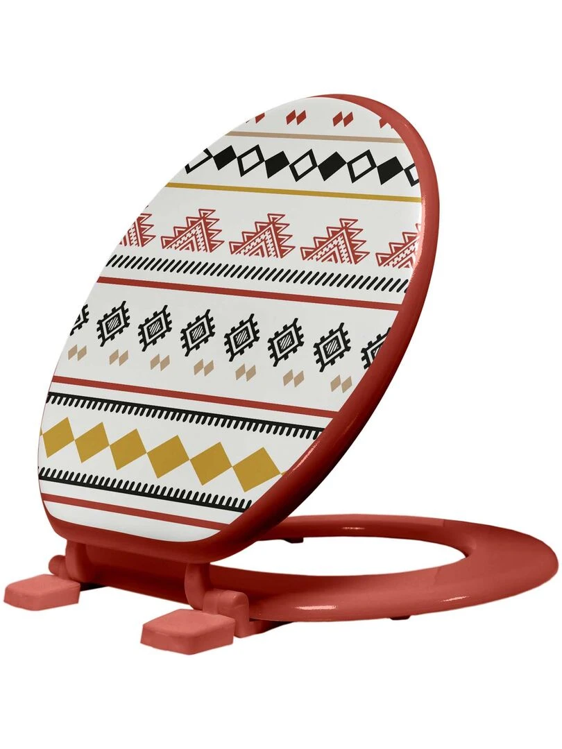 Abattant WC ethnic esteban Jaune