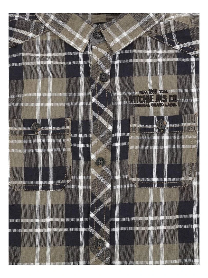 CHEMISE TIBET BOY Kaki